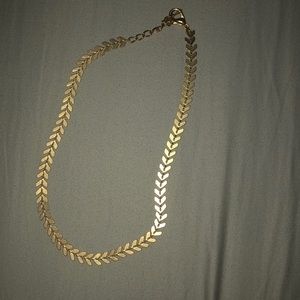 Gold choker